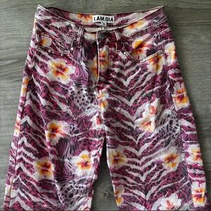 I.AM.GIA Pink Floral Jean